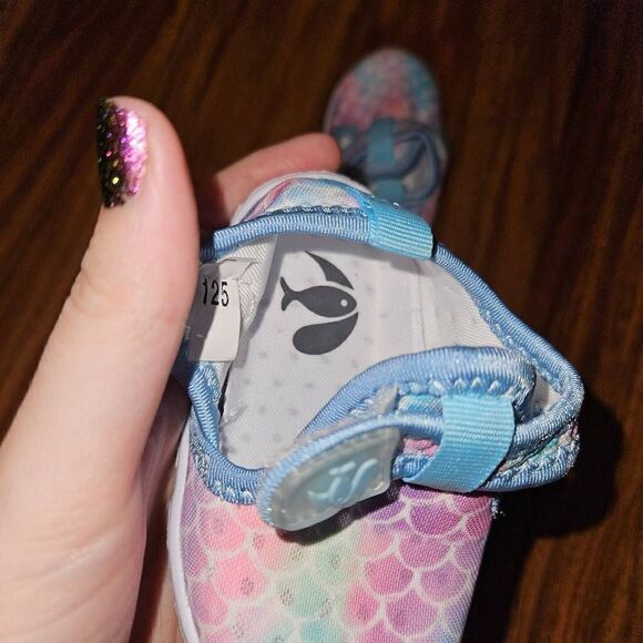 6 For $25 🎃 Feetcity Colorful Mermaid Water Shoe Baby Size 6-12 Months - Picture 4 of 4